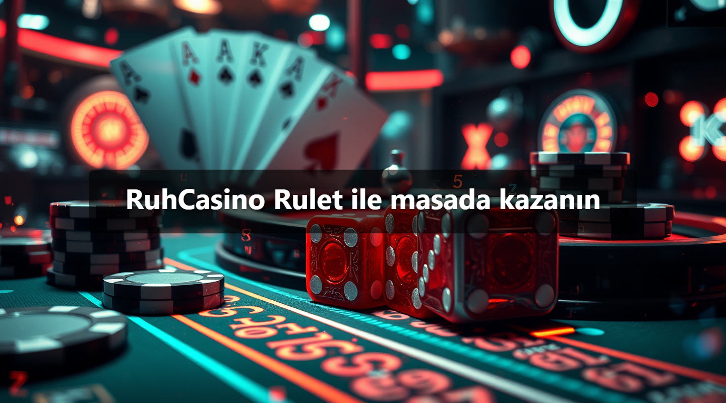 RuhCasino Rulet ile masada kazanın